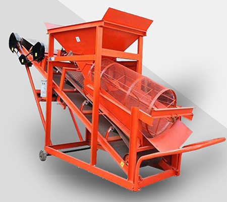 砂石篩選機、砂石圓筒篩、砂石篩分機